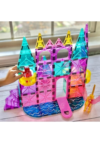Magna-tiles Castle Dlx + Micromags - Prenses Şatosu 48 Parça