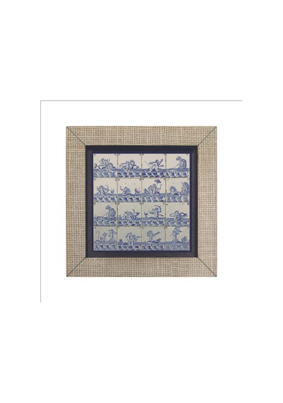 Hollanda Deseni Baskılı Mdf Magnet 7x7 174