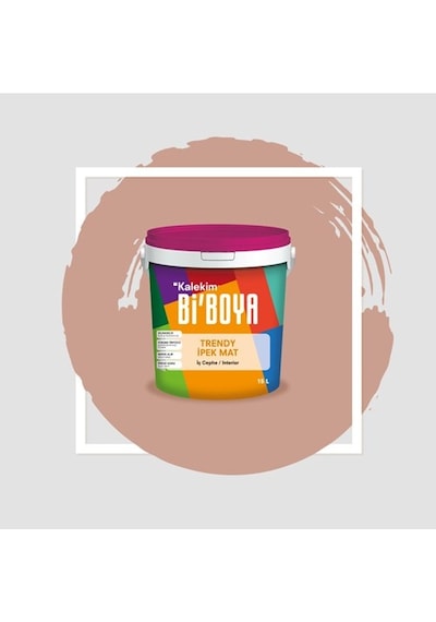Bi Boya İpek Mat Trendy 15 L Karamel