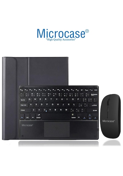 Microcase Xiaomi Pad 7 Tablet Uyumlu Bluetooth Touchpad Klavye+bluetooth Mouse+standlı Kılıf-bkk7 Klavye + Stand