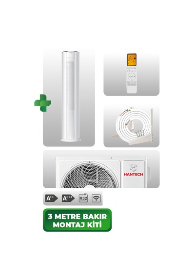Hantech HNT-F24VMTCEisturm 24.000 BTU Salon Tipi Klima