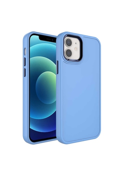 Mavi Apple Uyumlu iPhone 11 Kılıf Mat Renkli Ekstra Korumalı Silikon Kapak