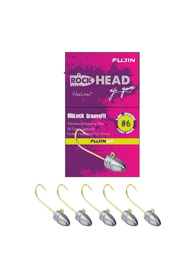 Rock-head 6no Aji Game Jighead 1 Gr 1 Gr