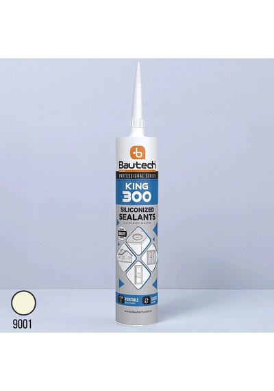 Bautech Silikonize Mastik 500 Gr Bej
