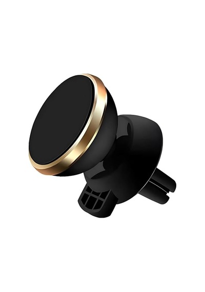 Uruchı Araç Telefon Tutacağı Güçlü Mıknatıs / 360 Dönme/metal Gövde, Manyetik Cep Telefonu Tutacağı, Tüm Telefonlar İçin Gösterge Panelinde Yapıştırma, 6 Mıknatıslı Son Teknoloji, Gold