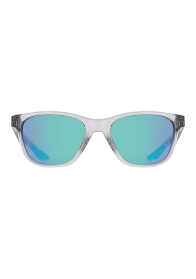 Nıke Explore Sway Io0102x 012 53 Unisex Kare Şeffaf Gri Aynalı Kemik Güneş Gözlüğü Gri