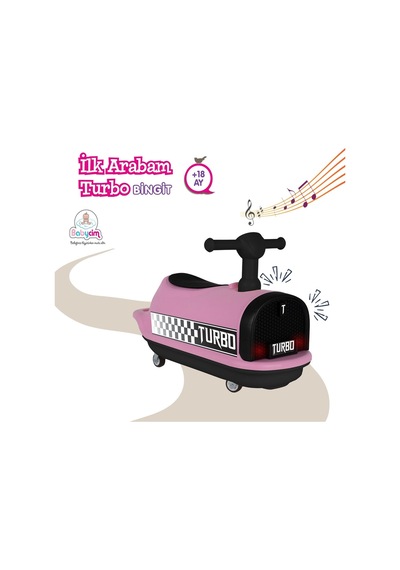İLK ARABAM TURBO BİNGİT ARABA - PEMBE