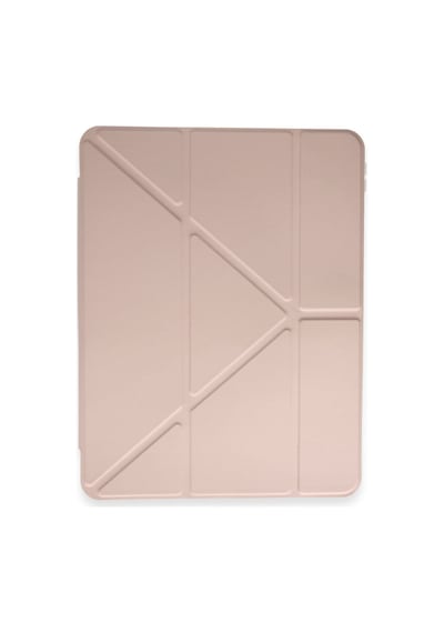 Pad 6 Kılıf Kalemlikli Mars Tablet Kılıfı - Rose Gold Arka Kapak