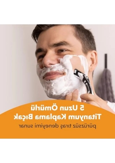 Erkek Tıraş Bıçağı Seti - 1 Sap, 2 Yedek Başlık
