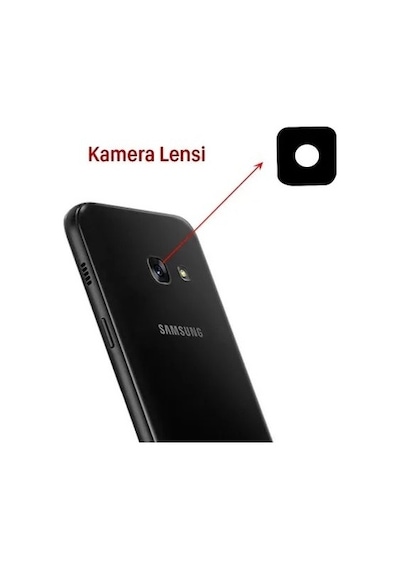 Samsung Uyumlu  A3 Arka Kamera Lensi