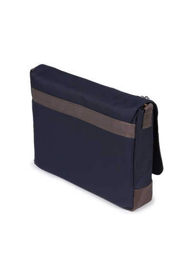 Strong Bag Strong 15.6 İnch Laptop Bölmeli Omuz Askılı Postacı Çantası Kft03 Lacıvert Çok Renkli