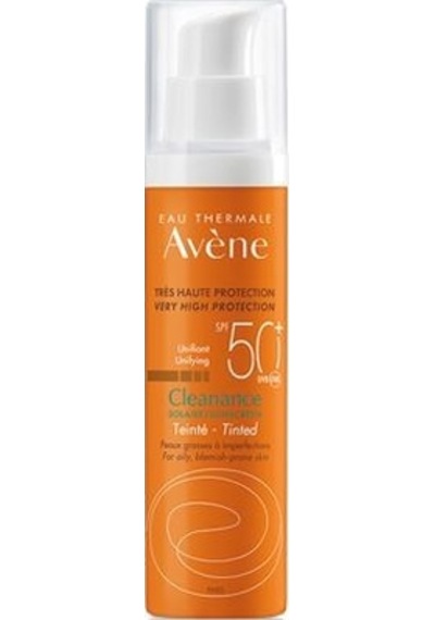 Avene Eau Thermale Cleanance Solaire Tinted SPF50+ 50 ML