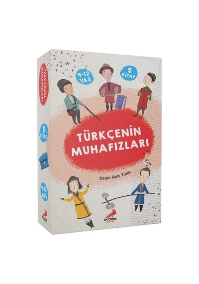Türkçenin Muhafızları Seti - 5 Kitap Takım - Özgür Aras Tüfek - Erdem Çocuk