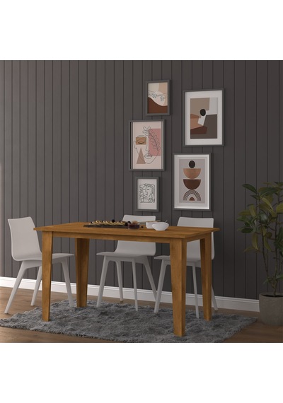 Asra Trend Yemek Masası YM-01 %100 MDF 4-6 Kişilik Mutfak Salon Masası Petra Kahverengi Asra Trend Yemek Masası YM-01 %100 MDF 4-6 Kişilik Mutfak Salon Masası Petra Kahverengi