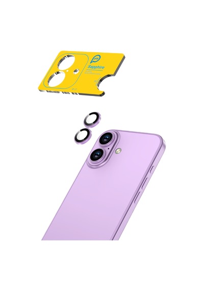 Piili Apple iPhone Uyumlu 17 Mor Safir Lens Koruyucu 75120729