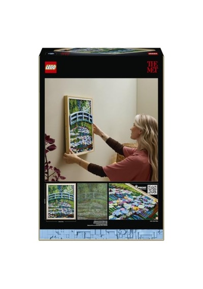 Lego Art Claude Monet Nilüfer Gölü Üzerinde Köprü 31220