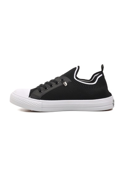 United Colors Of Benetton Siyah Kadın Sneaker Benetton Bnı-10233 Z Siyah