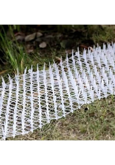 10 Adet 250 Cm Uzunluğunda Plastik Kedi Kovucu Mat, İç Ve Dış Mekan