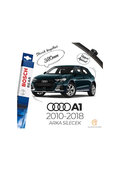 Audi A1 Arka Silecek 2010-2018 Bosch Rear A360H