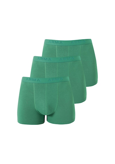 Arma Yıldız Erkek Yeşil Bambu Boxer 3'lü Paket-yeşil Yeşil