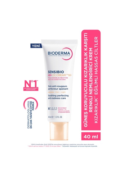 Bioderma Ar+ Cc Cream Spf50+ 40 Ml - Light 00