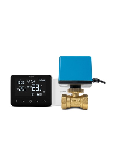 Xenon Smart Oda Termostatı Ve Su Vanası 2'li Set, Wifi Mobil Kontrol, Akıllı Isıtma Otomasyonu -