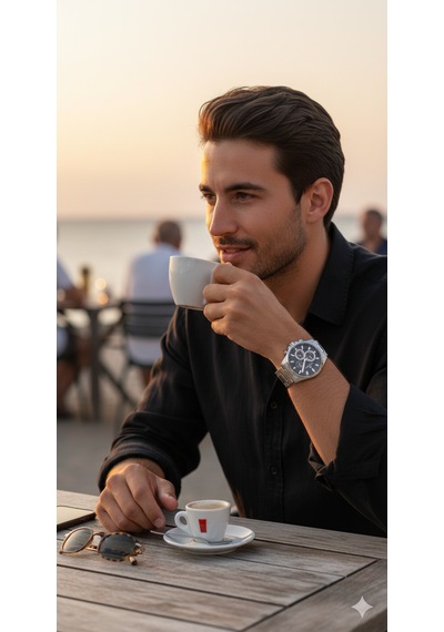 Navimarine Nm287-04 Erkek Kol Saati Gümüş