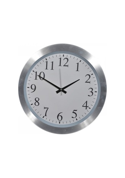 Time Gold Metal Çerçeve Duvar Saati Çap 46 Cm Altın