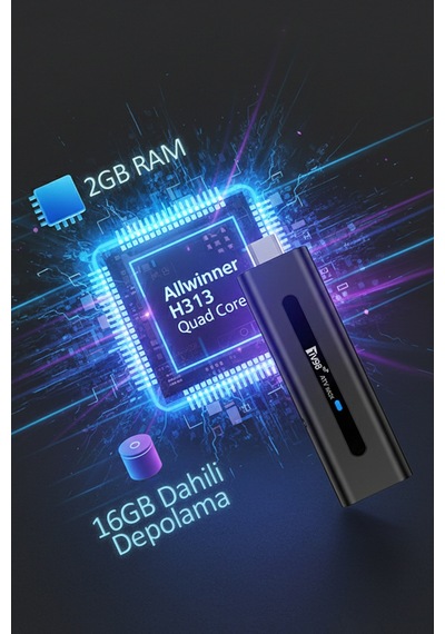 Tv98 5g Android 8k Tv Stick Dual Wifi Bluetooth Akıllı Tv Dönüştürücü
