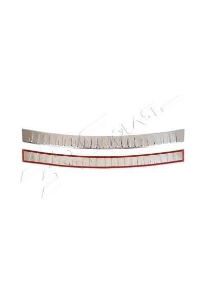 Chevrolet Captiva Uyumlu 2013-2019 Krom Arka Tampon Üstü Koruma Paslanmaz Çelik