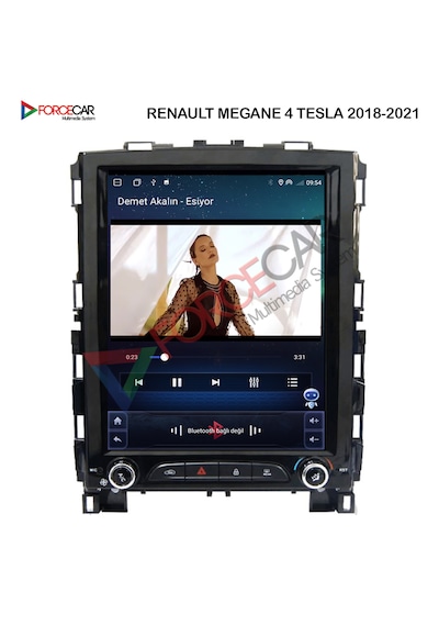Renault Megane 4 Tesla Ekran Android 4 64 Kablosuz Carplay