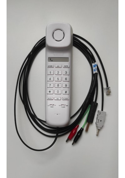 Test Telefonu Krem Kesmeli Kesmesiz Uçlu