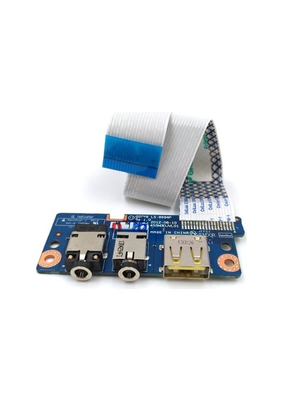 Lenovo Uyumlu Ideapad Y500 20193 Usb Audio Jack Board