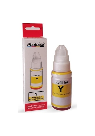 Photoink Canon G3411 Sarı Mürekkep 70 Ml Gı-490