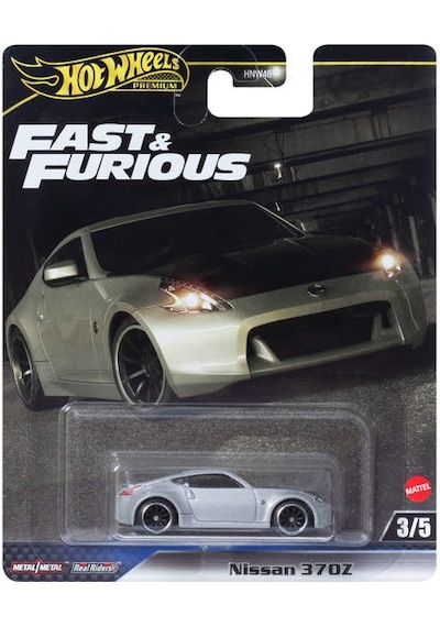Hot Wheels Fast & Furious Premium Arabalar Nıssan 370z Jbl91 Çok Renkli