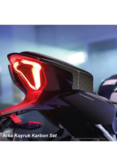 Cfmoto 250sr Arka Kuyruk Karbon Stıcker Set