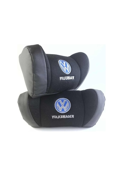 Volkswagen Oto Boyun Yastığı 2'li Siyah