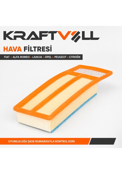 Kraftvoll Hava Filtresi Fiat Egea Linea Doblo Fiorino Punto 1.3 Multijet