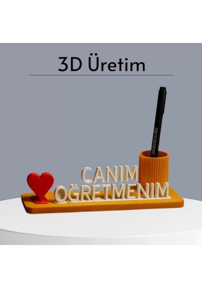 Öğretmenler Günü Özel Masaüstü İsi Mli K Kalemli K Kalemlik Ofis Ve Masaüstü İçin Dekoratif Ürün