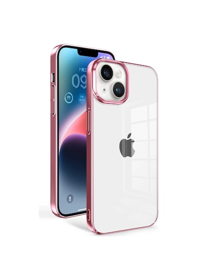 Apple Uyumlu iPhone 14 Plus Uyumlu Zore Sun Kılıf-rose Gold Rose Gold -