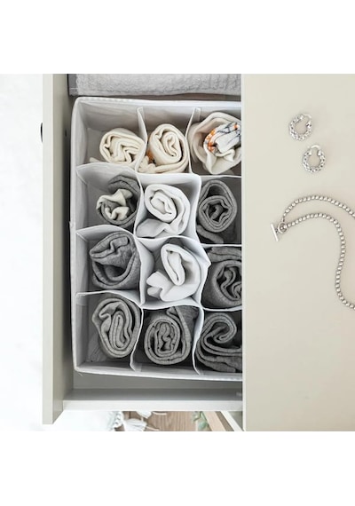 Orret Home Bez Çorap Düzenleyici: Çekmece İçi Katlanabilir Çorap Organizeri, Mükemmel Düzenleme Çözümü Sku: Smg8690010212597 100 Orret Home Bez Çorap Düzenleyici: Çekmece İçi Katlanabilir Çorap Organizeri, Mükemmel Düzenleme Çözümü Sku: Smg8690010212597 100
