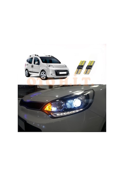 Fiat Fiorino Uyumlu Park Ampulü Beyaz Led Aydınlatma Ampulü Canbus'li
