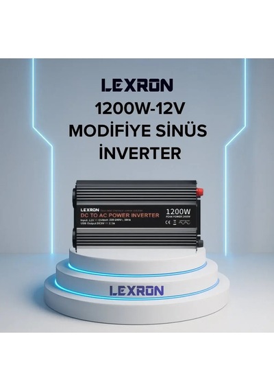Lexron 12 V 1200 Watt Modifiye Sinüs İnverter