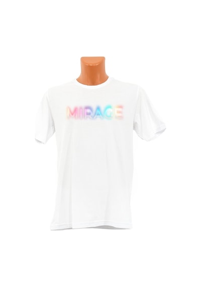 Mirage Baskılı Tişört Siyah