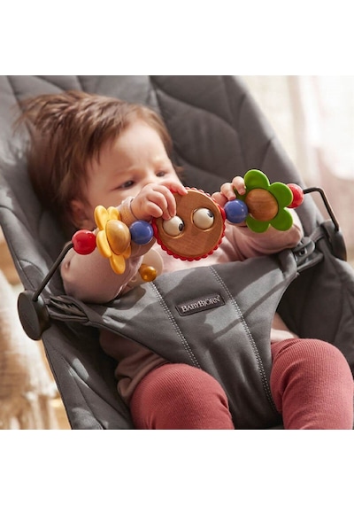 BabyBjörn 2'li Set Oyuncaklı Bliss Ana Kucağı Petal Woven & Kanguru Move Mesh Anthracite