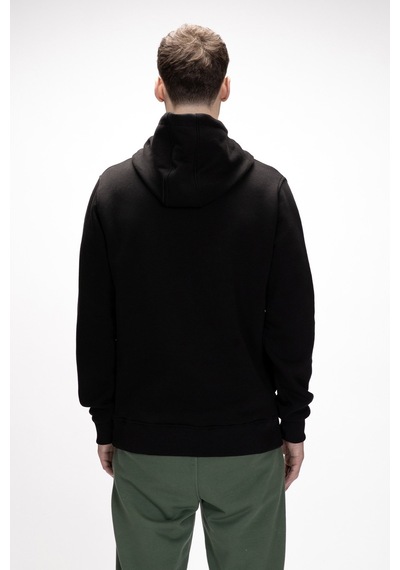 Bad Bear Sea Si Yah Kapüşonlu Erkek Sweatshirt Siyah