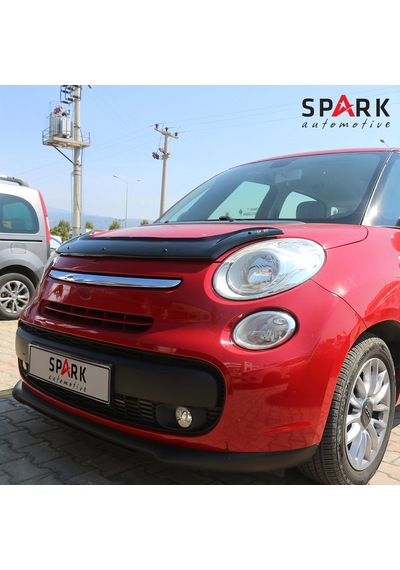Fiat 500 L 2016- Yılı Ve Sonrası Uyumlu Kaput Rüzgarlığı 3mm Siyah