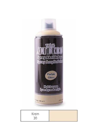 Artdeco Sprey Akrilik Boya 400 Ml Krem  030