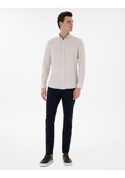 Pierre Cardin Erkek Lacivert Pantolon Kanvas-chino 50305450-vr033 Lacivert
