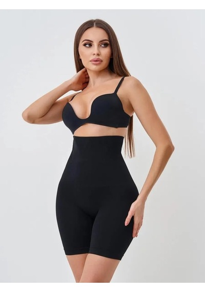 Mistirik Irina Model Toparlayıcı Şekillendirici Tayt Şort Push Up Etkili Siyah Renk SiYAH